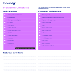 template topic preview image New Baby Clothes Checklist