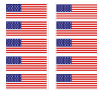United States Flag gratis en premium templates