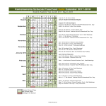 template topic preview image School Year Student Calendar 2018