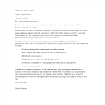 Graduate Cover Letter gratis en premium templates