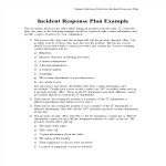 Incident Response Plan gratis en premium templates