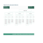 Vorschaubild der VorlageProject Work Breakdown Structure