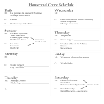 template topic preview image Household Chore Schedule