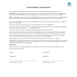 image Consignment Agreement sample