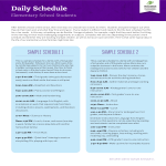 Homeschool Class Schedule gratis en premium templates