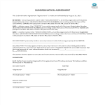 image Subordination Agreement template