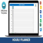 template topic preview image Hourly Planner