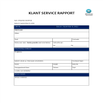 template topic preview image Klantenservice Rapport