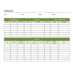 template topic preview image Pet Health Log Spreadsheet