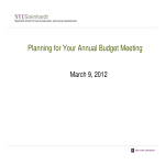 Budget Planning Meeting Agenda gratis en premium templates
