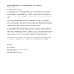 Nursing School Letter of Recommendation from Coworker gratis en premium templates