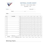 template topic preview image Winning Team Softball Score Sheet