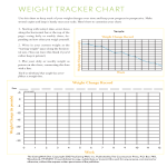 Weekly Weight Loss Tracking Chart gratis en premium templates