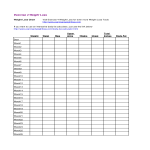 template topic preview image Exercise Weight Loss Charts