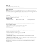template topic preview image College Marketing Internship Resume