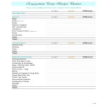 template topic preview image Engagement Party Budget