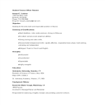 template topic preview image Student Finance Officer Resume