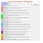 Excel Monthly Audit Checklist gratis en premium templates