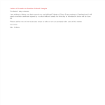 template topic preview image School Transfer Letter sample