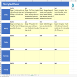 template topic preview image Weekly Meal Planner Menu