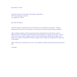 Professional Job Rejection Letter gratis en premium templates