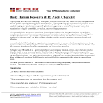 template topic preview image Hr Audit Checklist