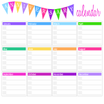 template topic preview image Verjaardag Jubileum Kalender