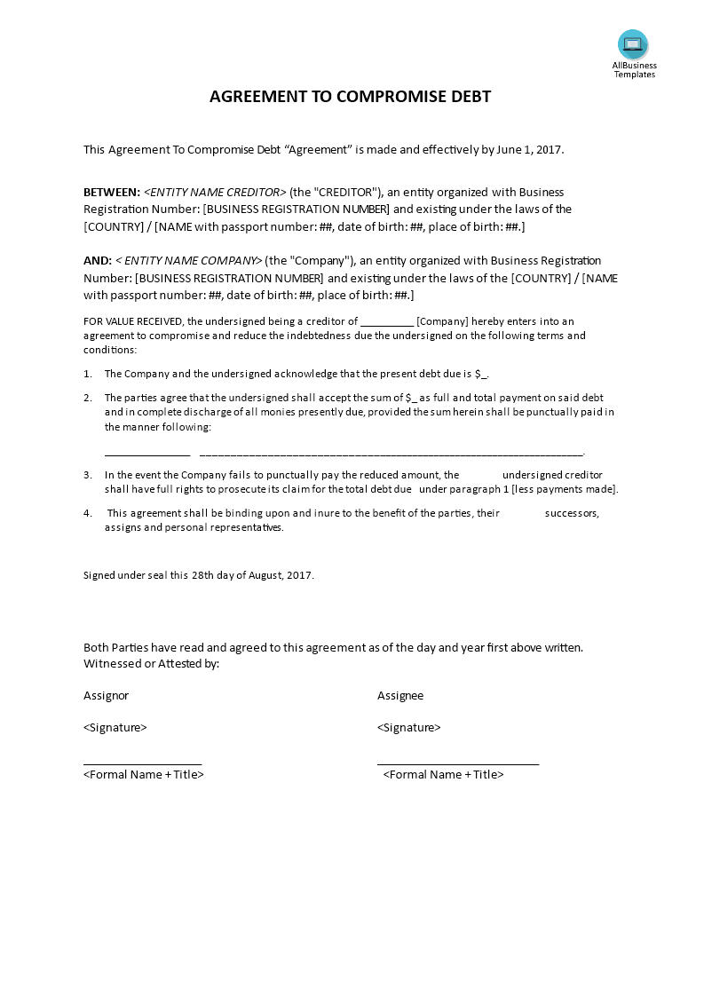Debt Contract Template Findom Portal Tutorials
