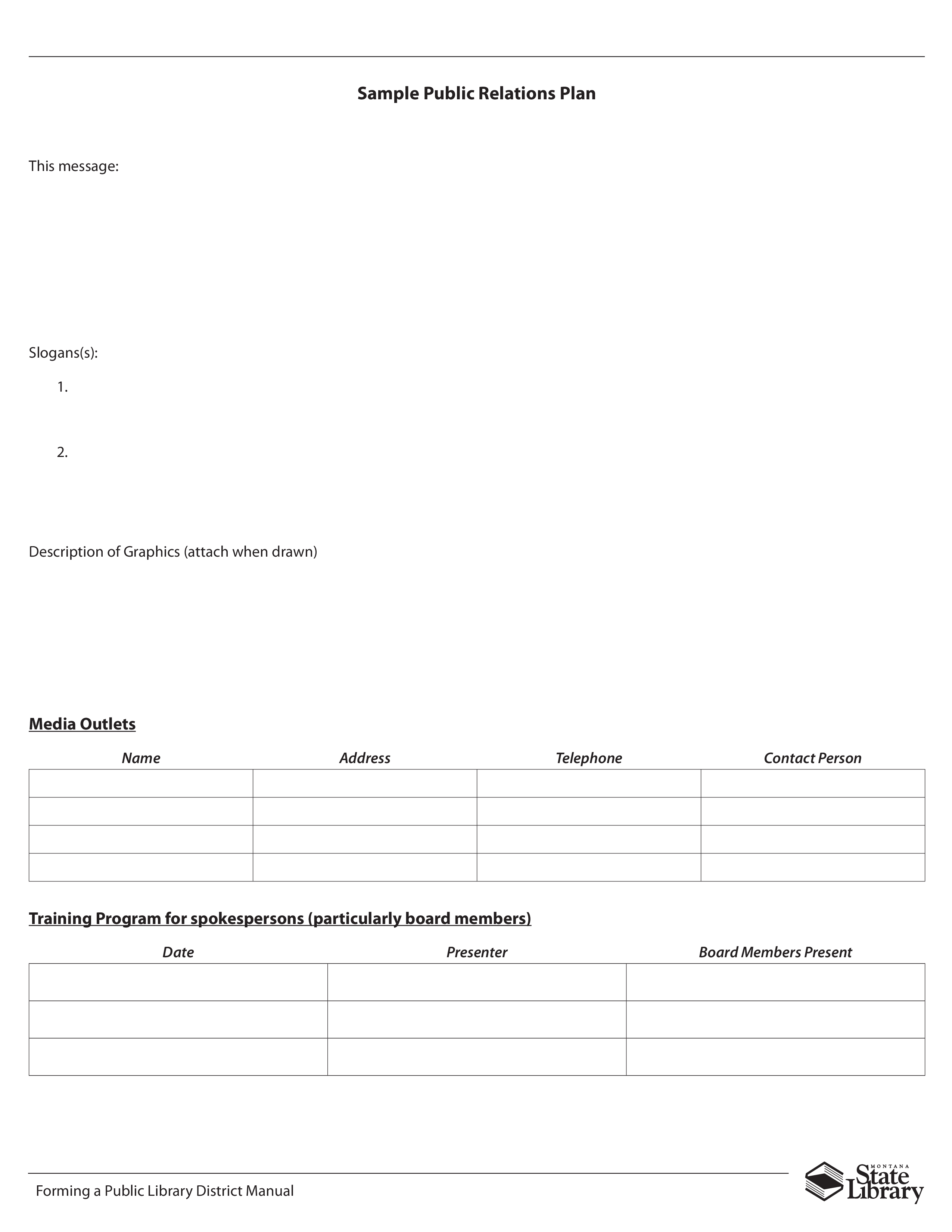 pr proposal template