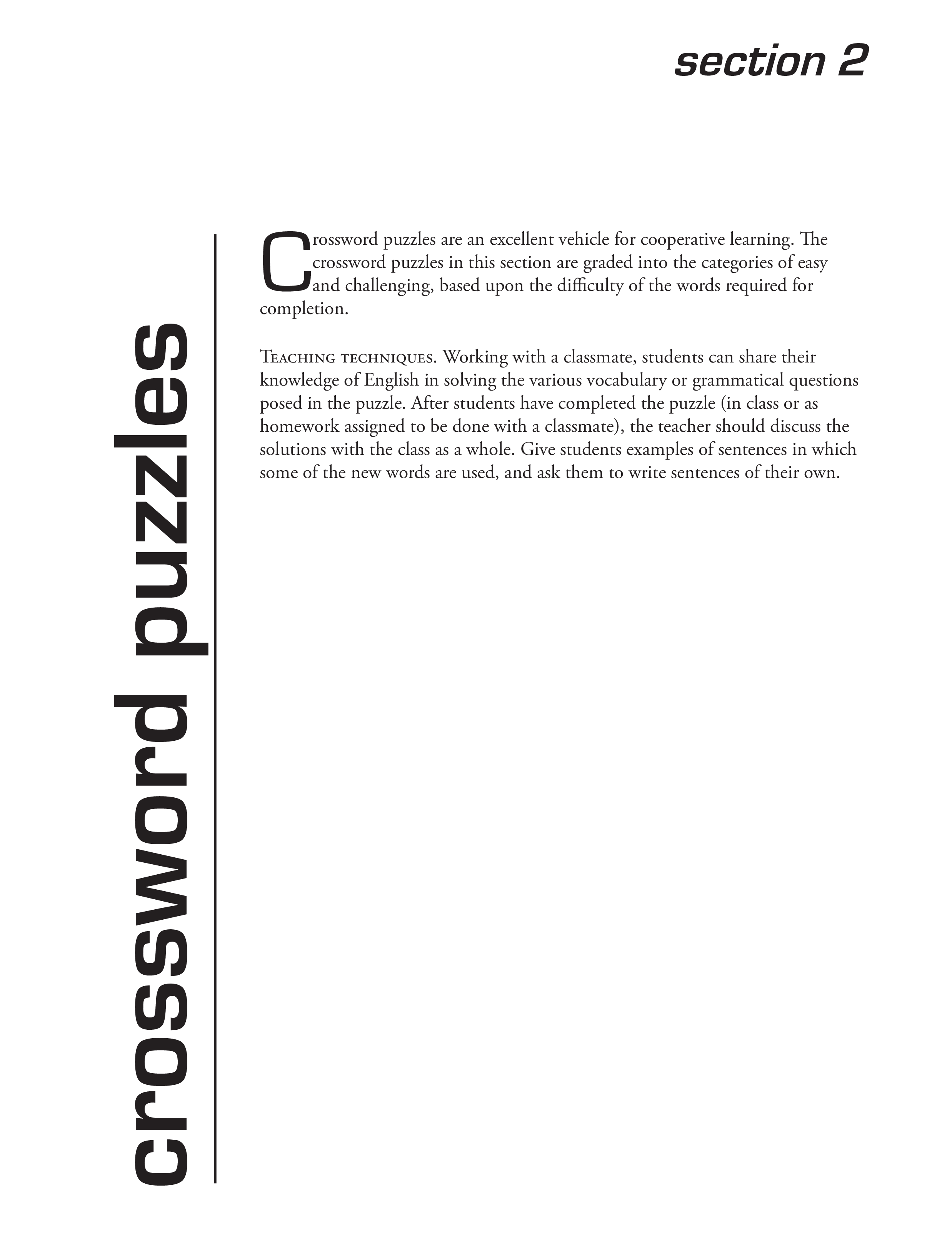 libreng Printable Crossword Puzzles template