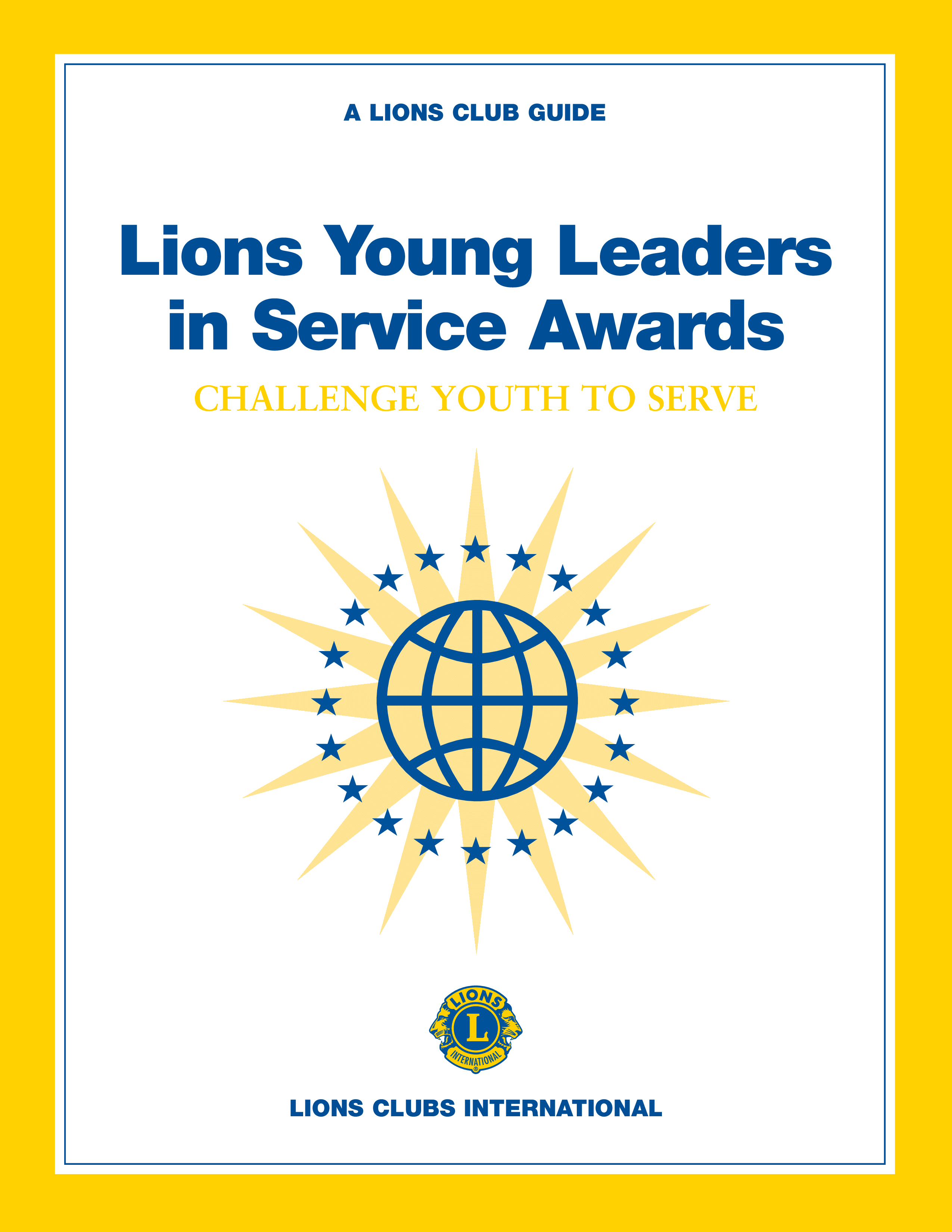 young leaders in service award Hauptschablonenbild