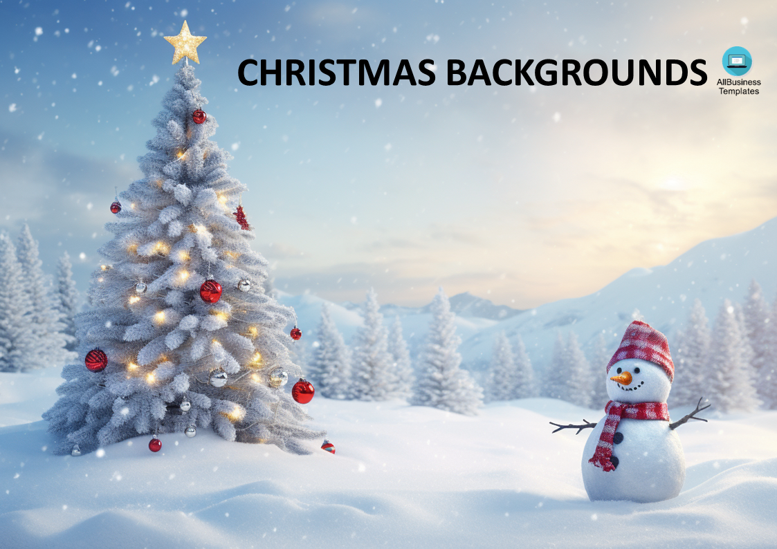 christmas backgrounds template