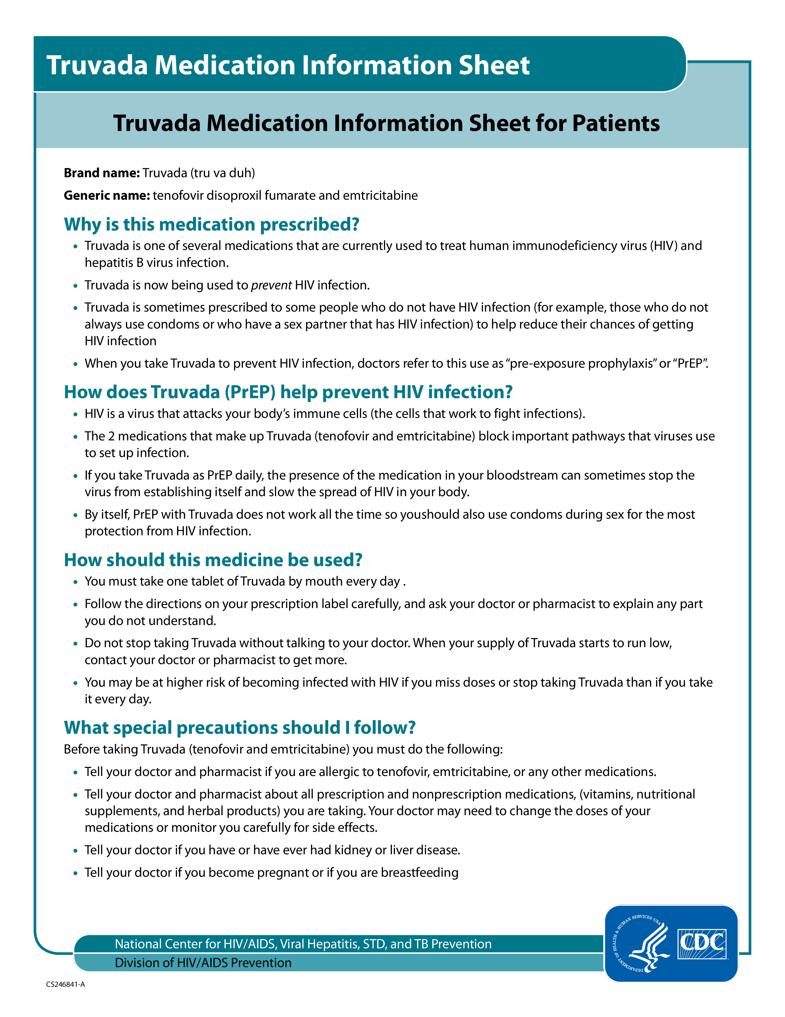 medication information template