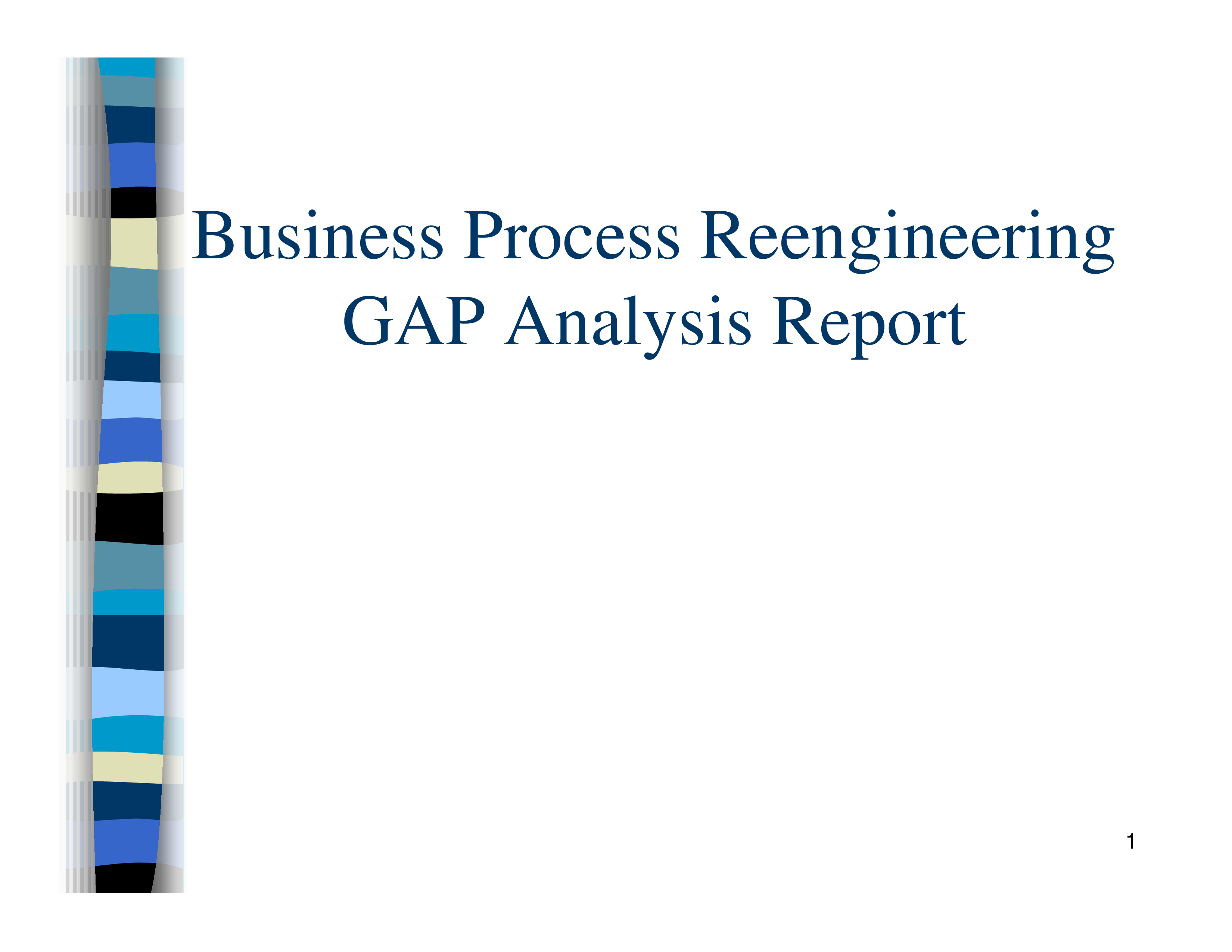 process gap analysis modèles