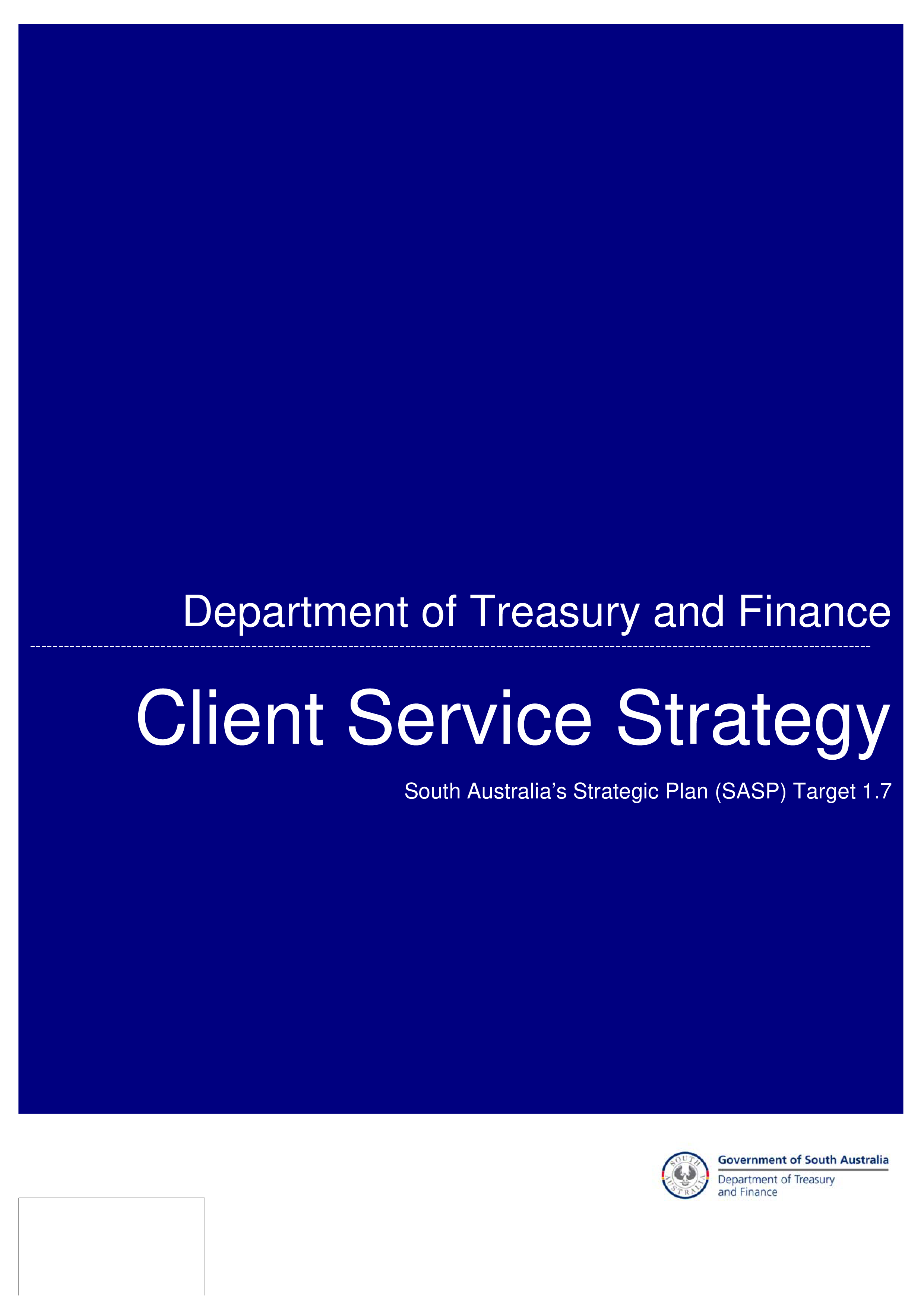 client service strategy template