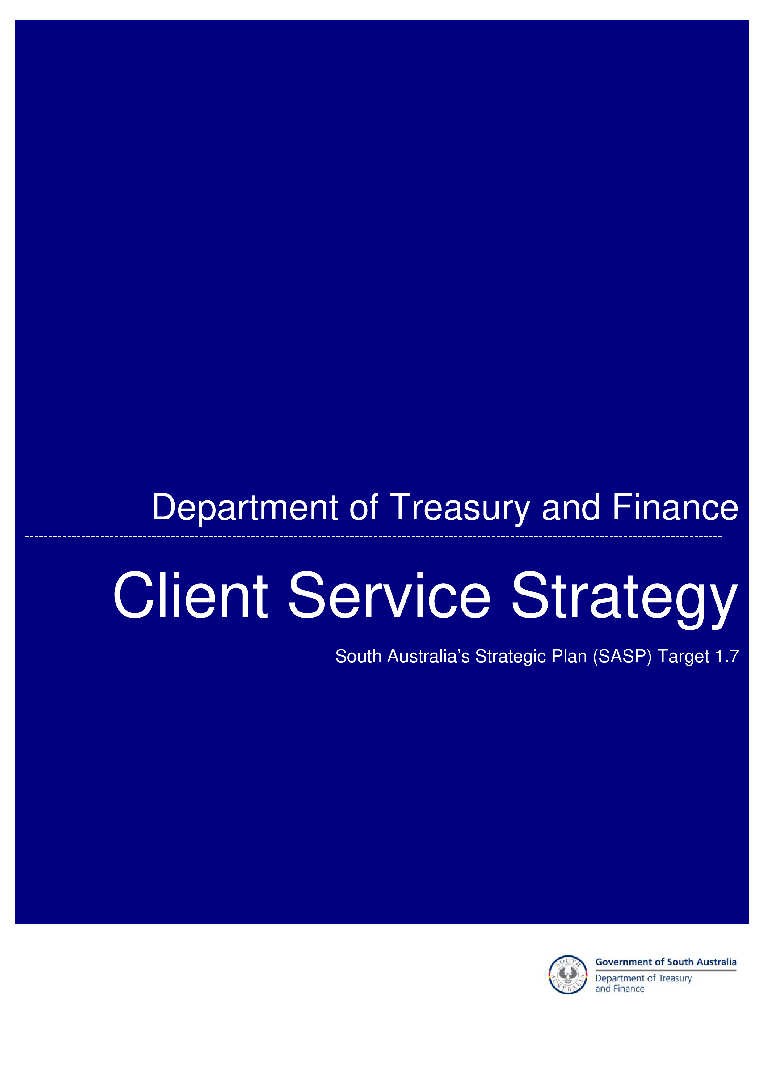 client service strategy template