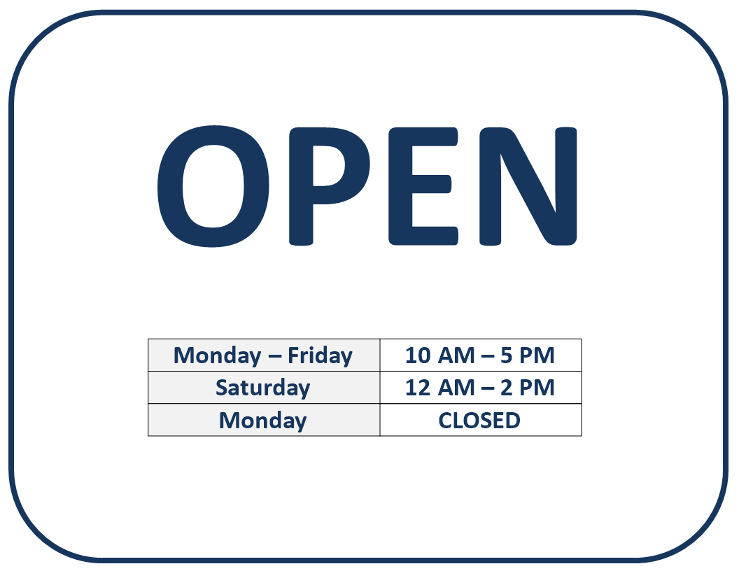 open and close sign template