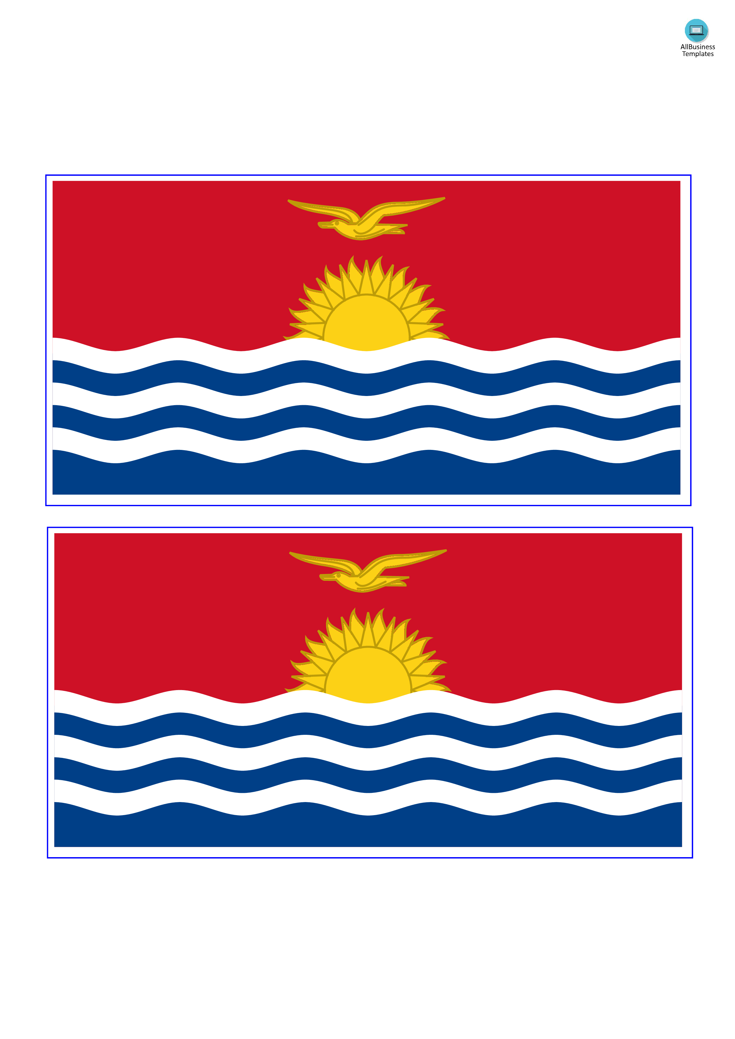 Kiribati Flag main image