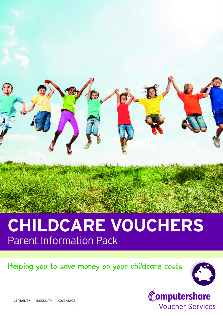 childcare website voucher template