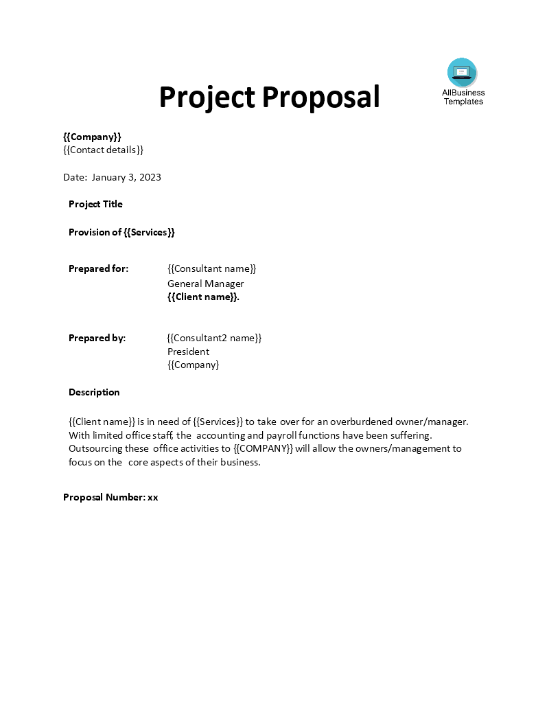 small business proposal template