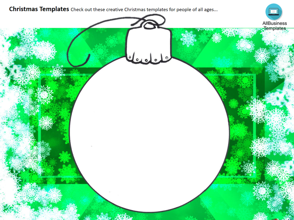 christmas ornaments balls coloring page template