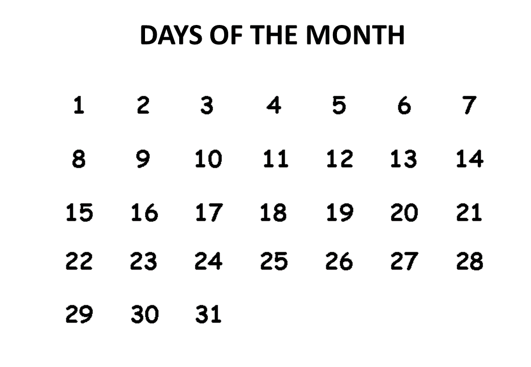 Autism calendar | Templates at allbusinesstemplates.com