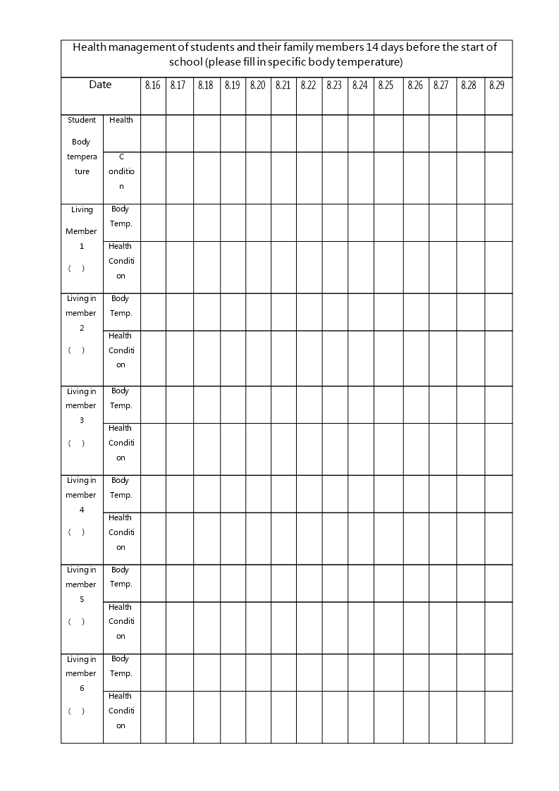 Primary School Calendar COVID19 Templates At Allbusinesstemplates