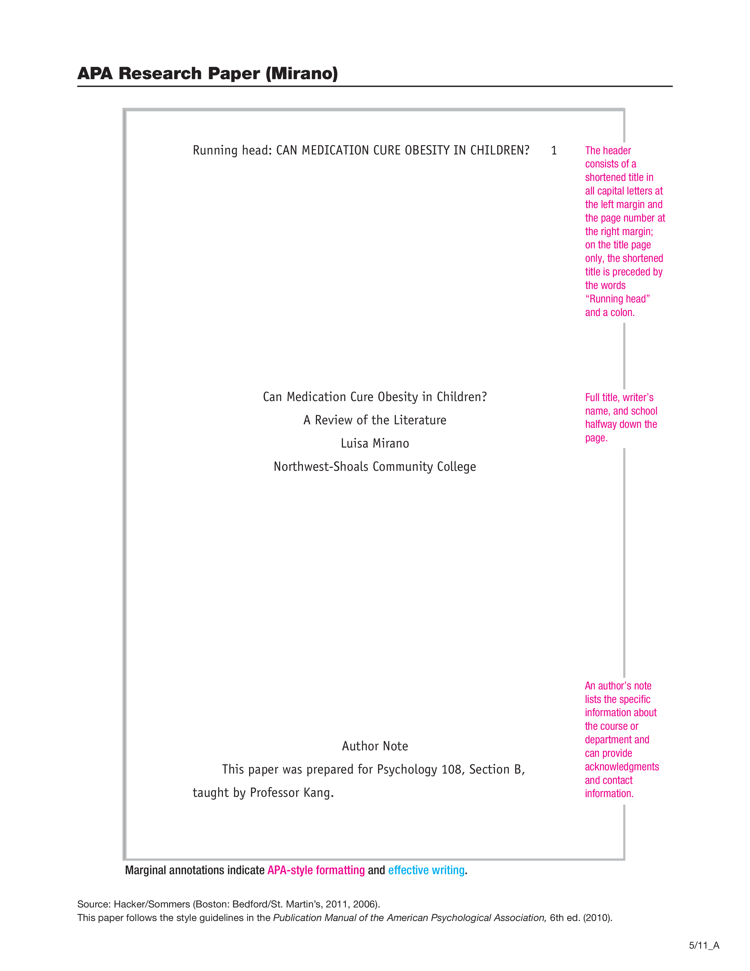 Mirano Apa Research Paper main image