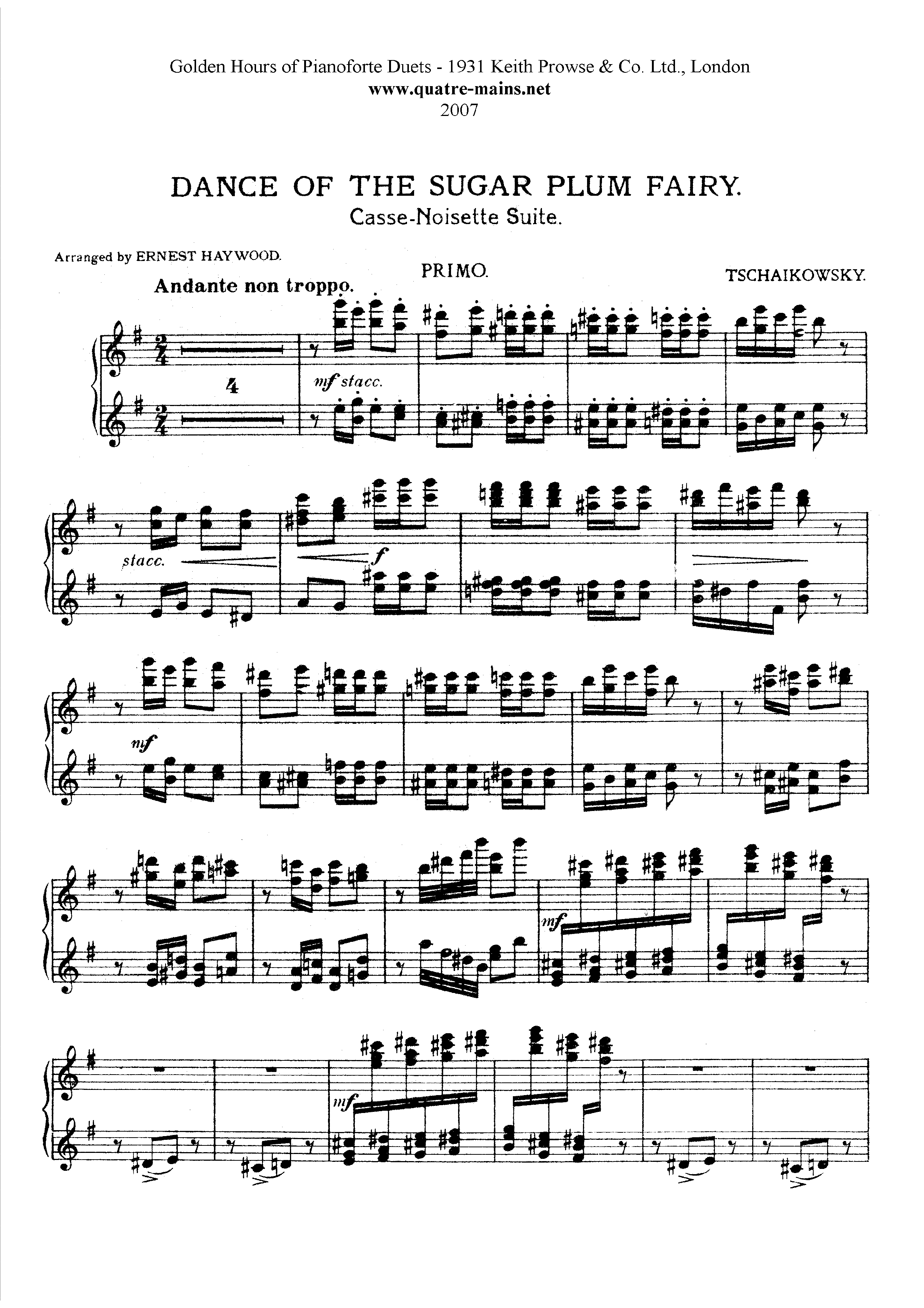 dance music for piano music sheet Hauptschablonenbild