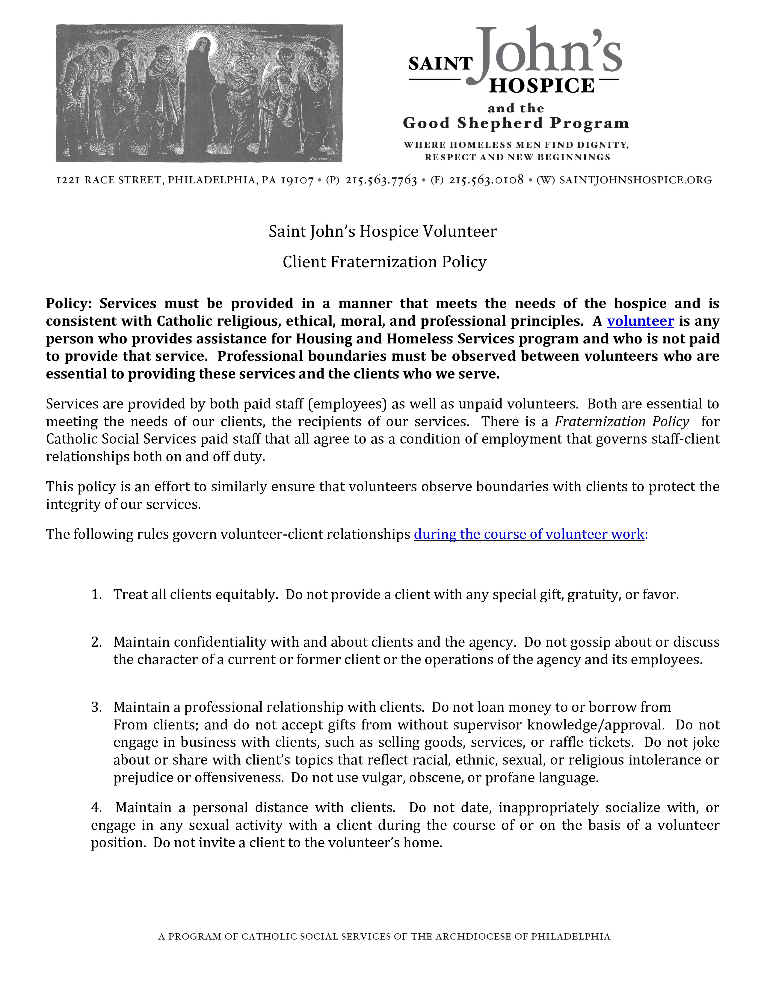 fraternization policy modèles