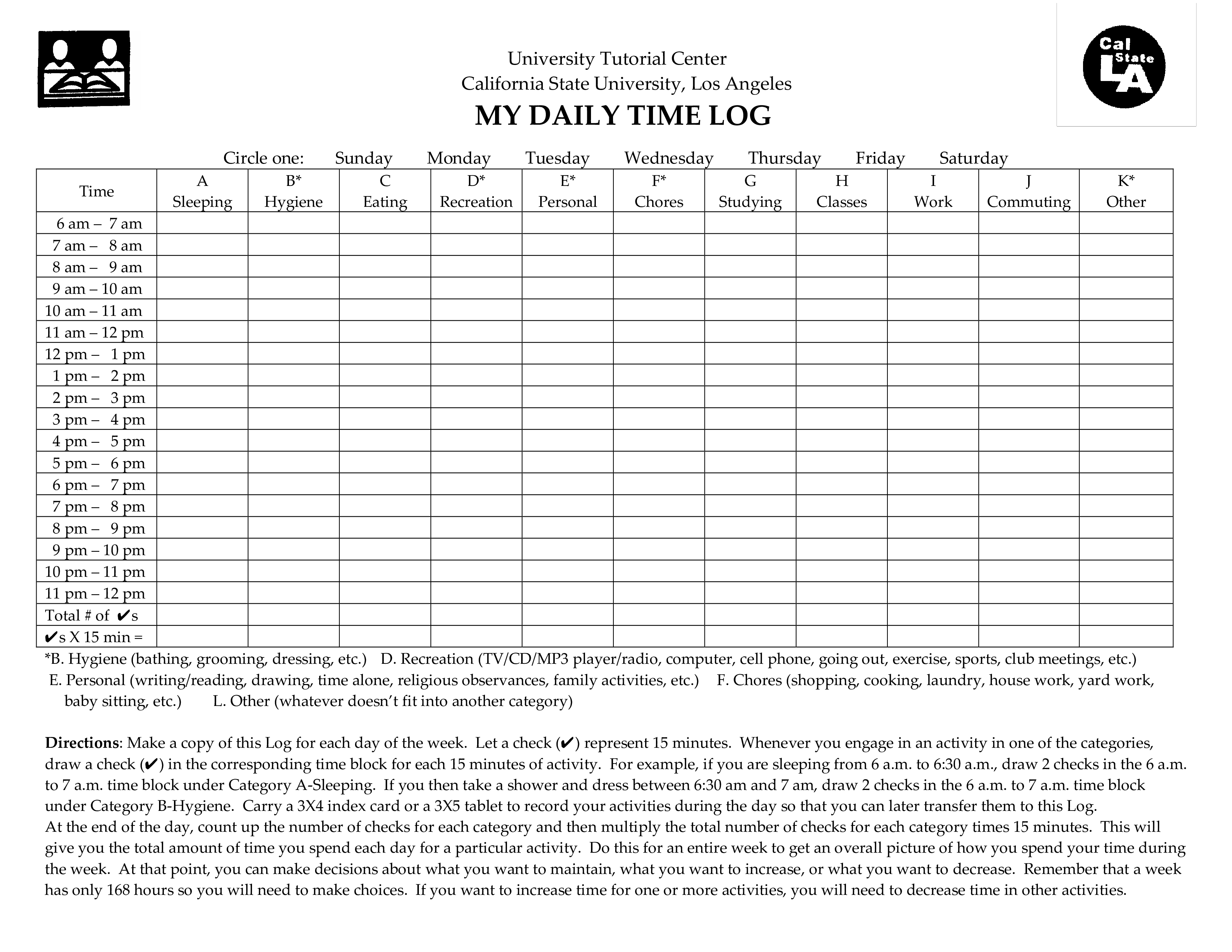 time log sheet Hauptschablonenbild