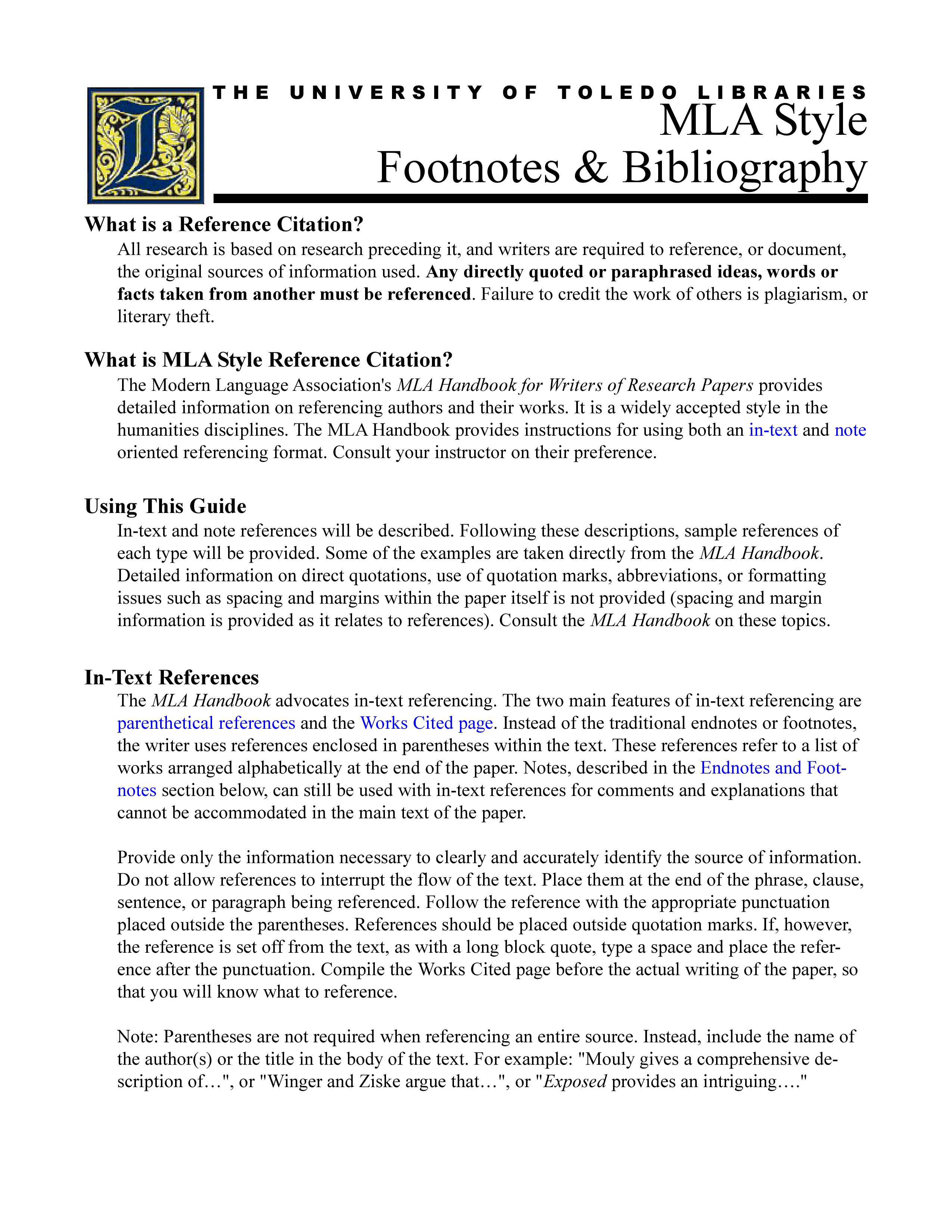 mla style footnotes plantilla imagen principal