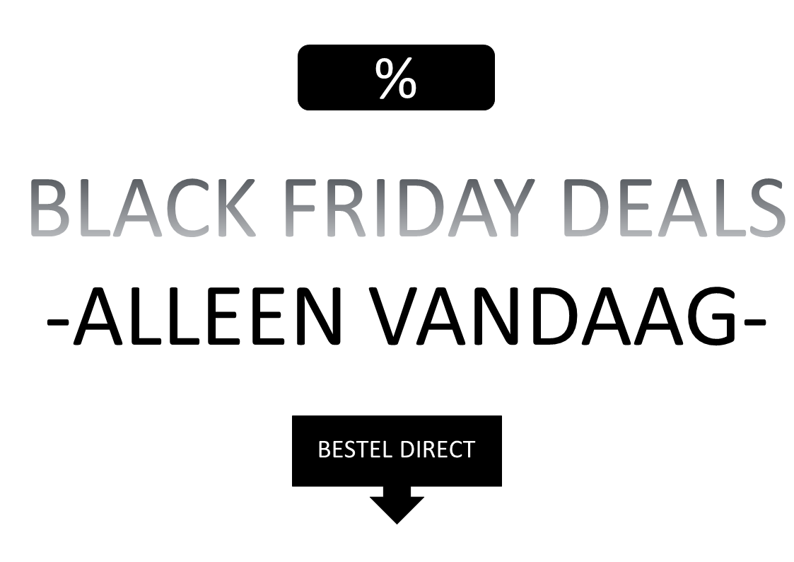 black friday promotieflyer voorbeeld afbeelding 