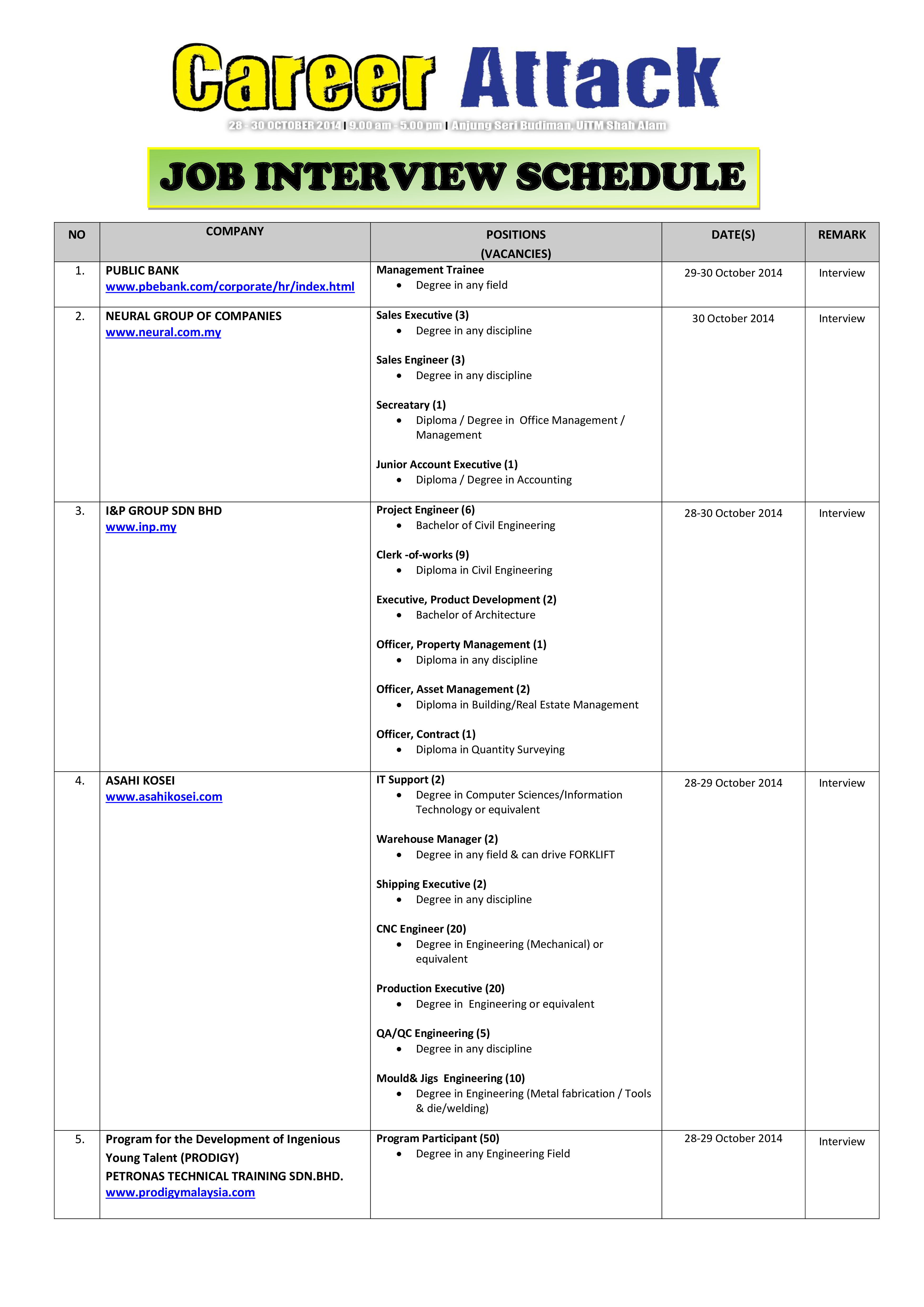 job interview plantilla imagen principal